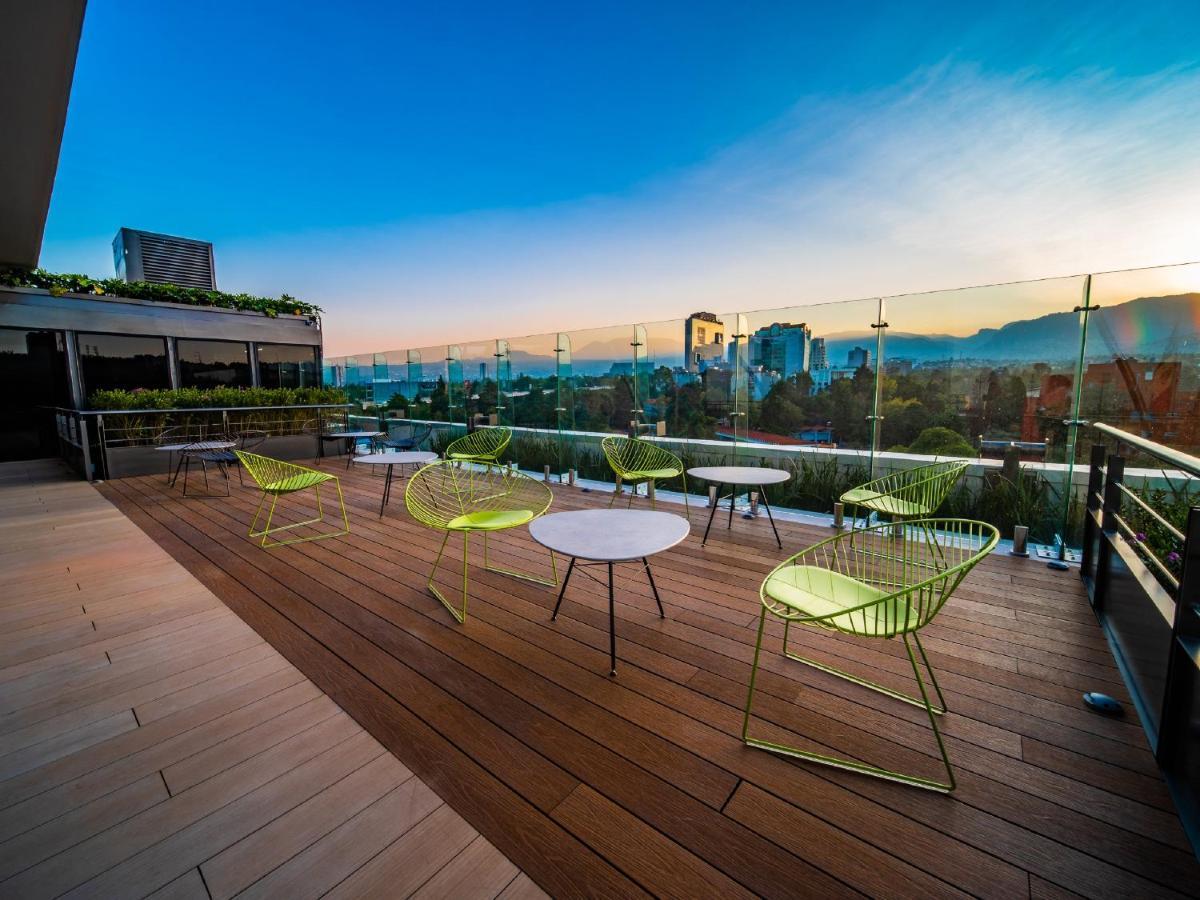 Galeria Plaza San Jeronimo Hotel Mexico-stad Buitenkant foto Rooftop