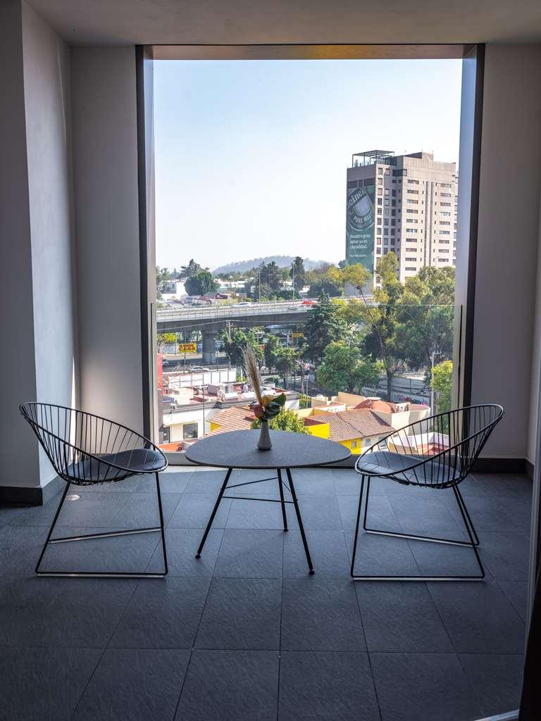 Galeria Plaza San Jeronimo Hotel Mexico-stad Kamer foto View from the hotel